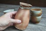 Load image into Gallery viewer, Wood Fired Saki Set, 14 oz and 4-5 oz
