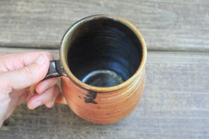 Seconds Sale! Wood Fired Swirl Mug, 16 oz