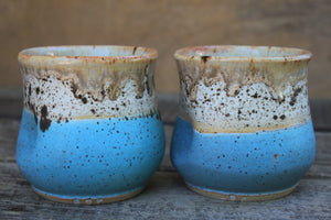 Stony Beach Pebble Thumbprint Cups - sold separately, 13 oz