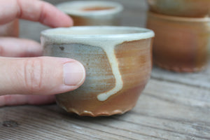 Wood Fired Saki Set, 14 oz and 4-5 oz