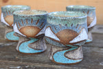 Load image into Gallery viewer, Distant Snowy Peaks River Cups, 10 oz
