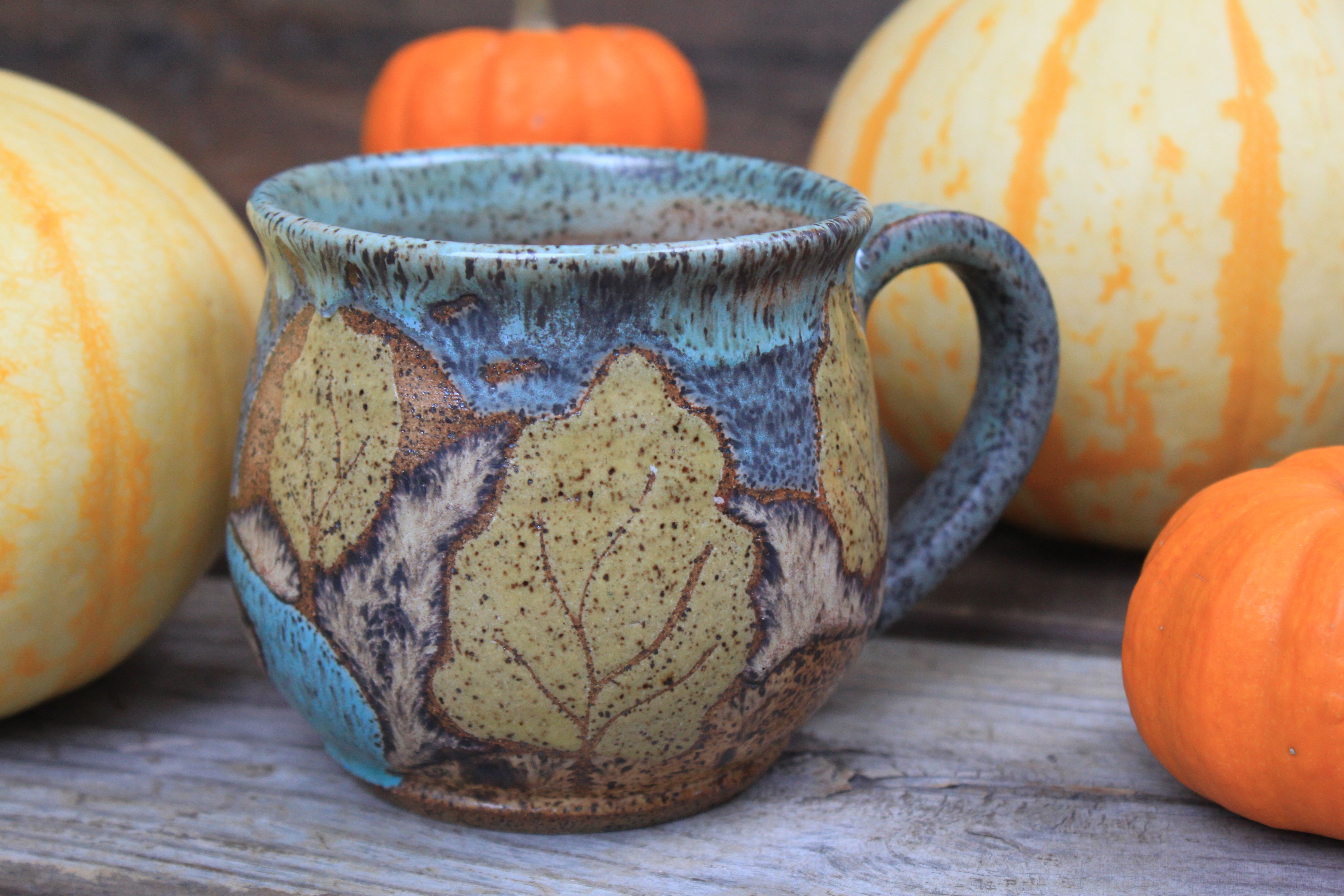 Fall Foliage and Glacial River Days Mug, 17 oz