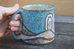 Load image into Gallery viewer, Distant Hills and Arches Mug, 16 oz
