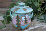 Load image into Gallery viewer, Evergreen Dreams Lidded Jar
