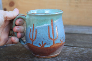 Desert Days Mug, 17 oz