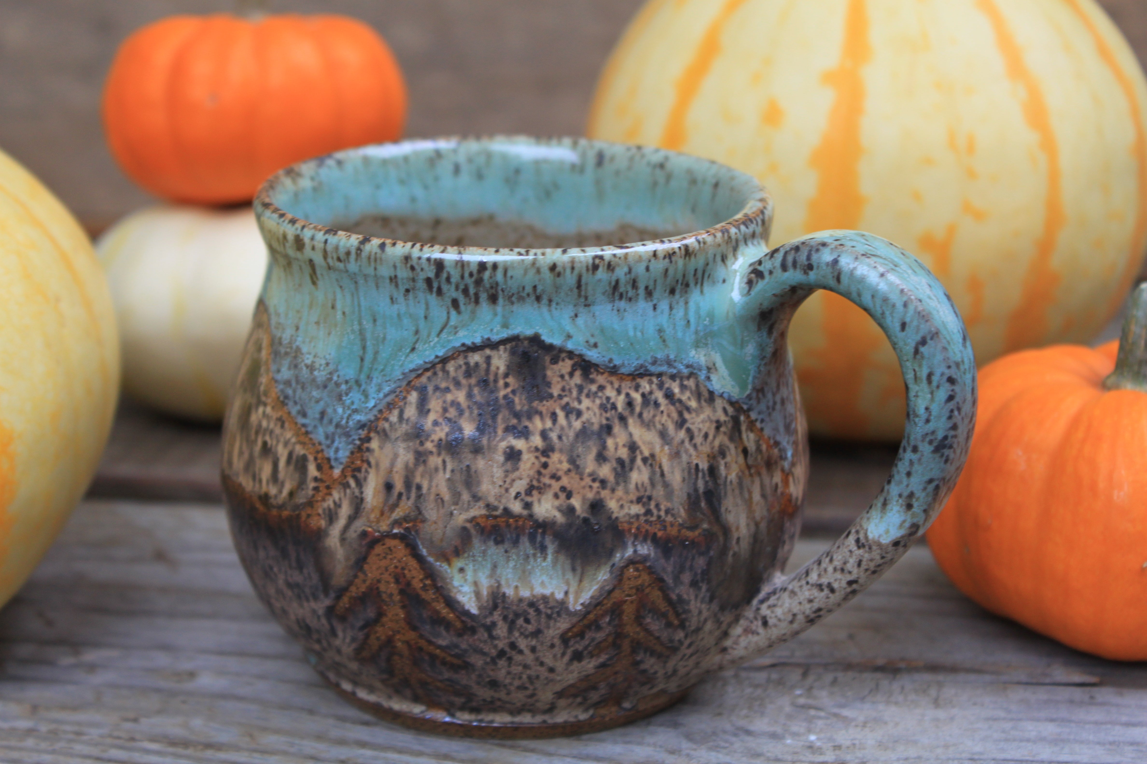 Rolling River Nights Mug, 17 oz