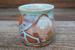 Load image into Gallery viewer, Retro Desert Dreams Cabin Mug, 17 oz
