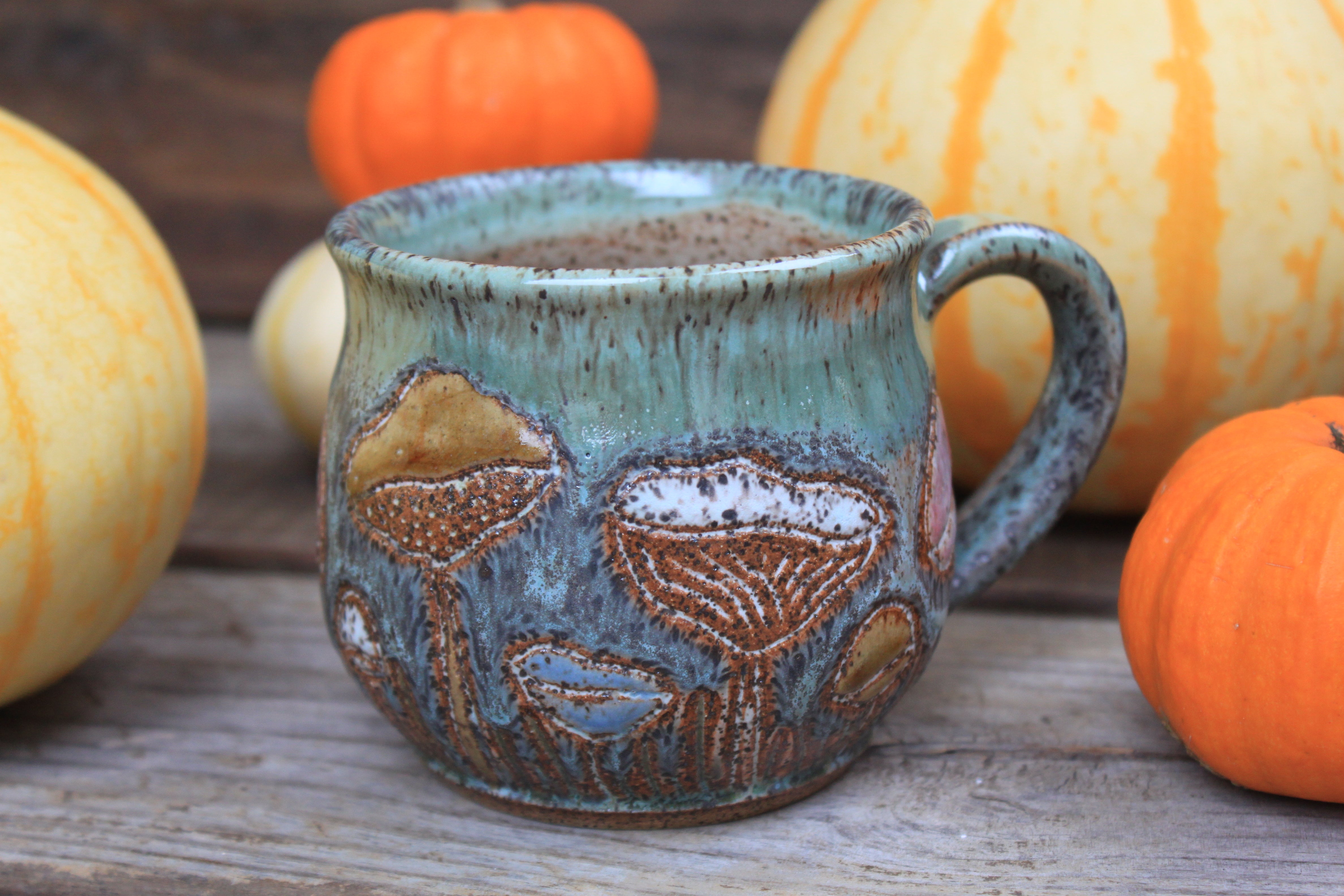 Mushroom Madness Mug, 15 oz