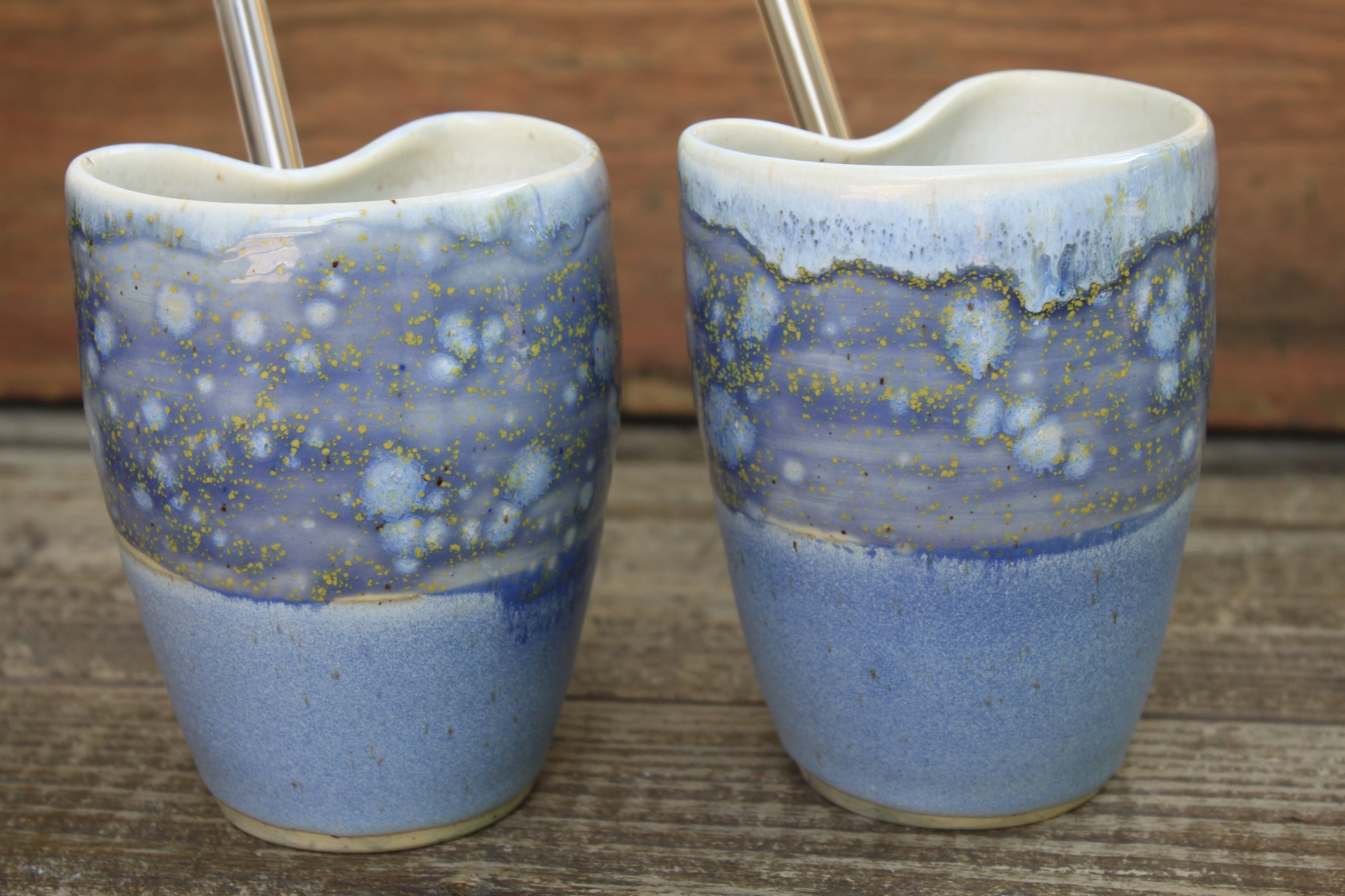 Lilac and Hydrangea Haze Straw Cups - sold separately, 16 oz