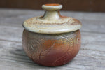 Load image into Gallery viewer, Wood Fired Octopus Adventures Carved Lidded Jar
