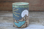 Load image into Gallery viewer, Acadia National Park Coastal Views Utensil Jar/Wine Cooler
