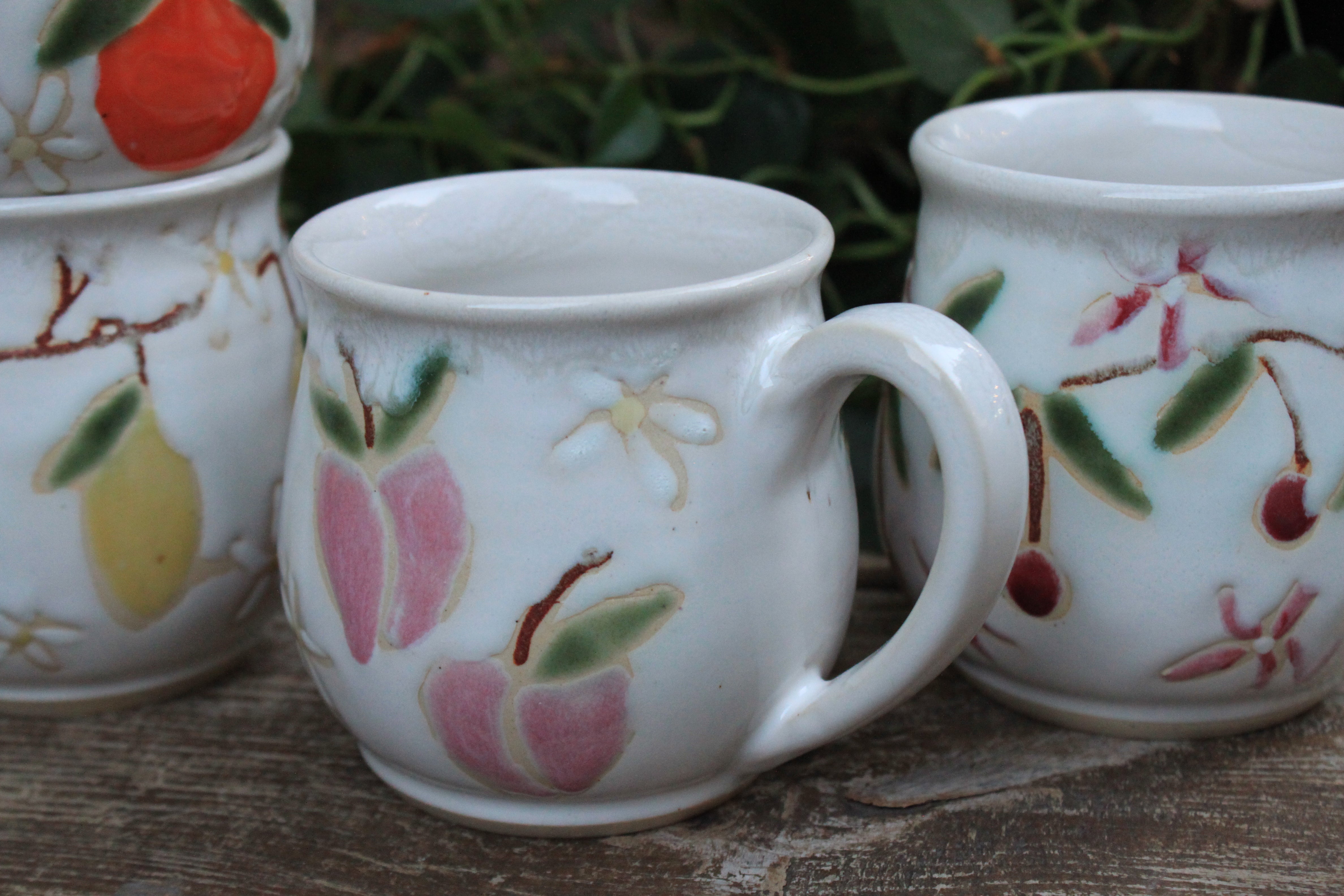 Fruity Fun - Peachy Party Mug, 15 oz