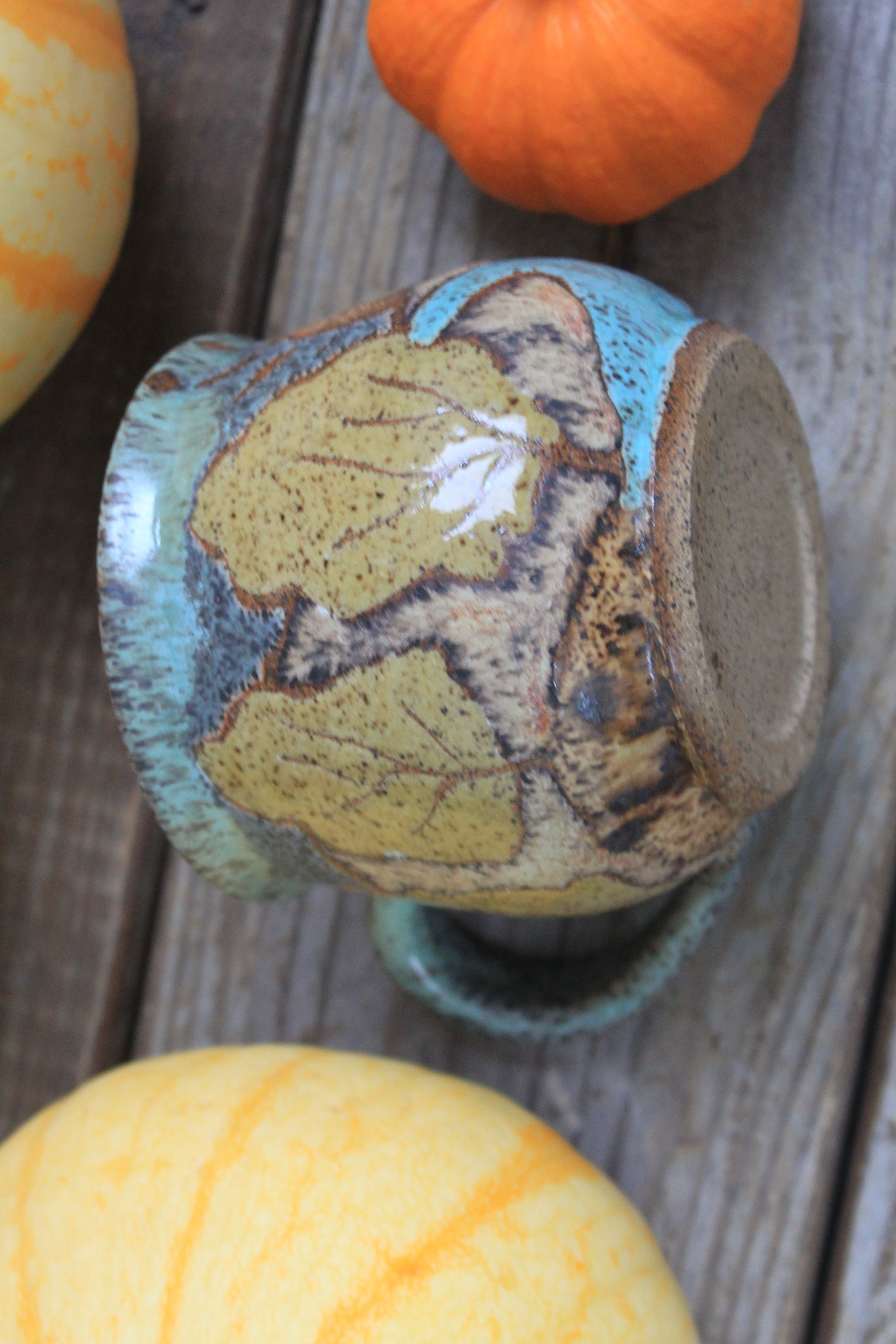 Fall Foliage and Glacial River Days Mug, 17 oz