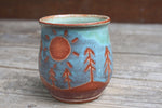 Load image into Gallery viewer, Distant Forest Days Mug, 16 oz
