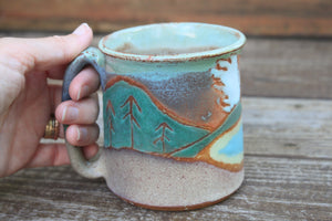 Yellowstone National Park Mug, 16 oz *small handle*