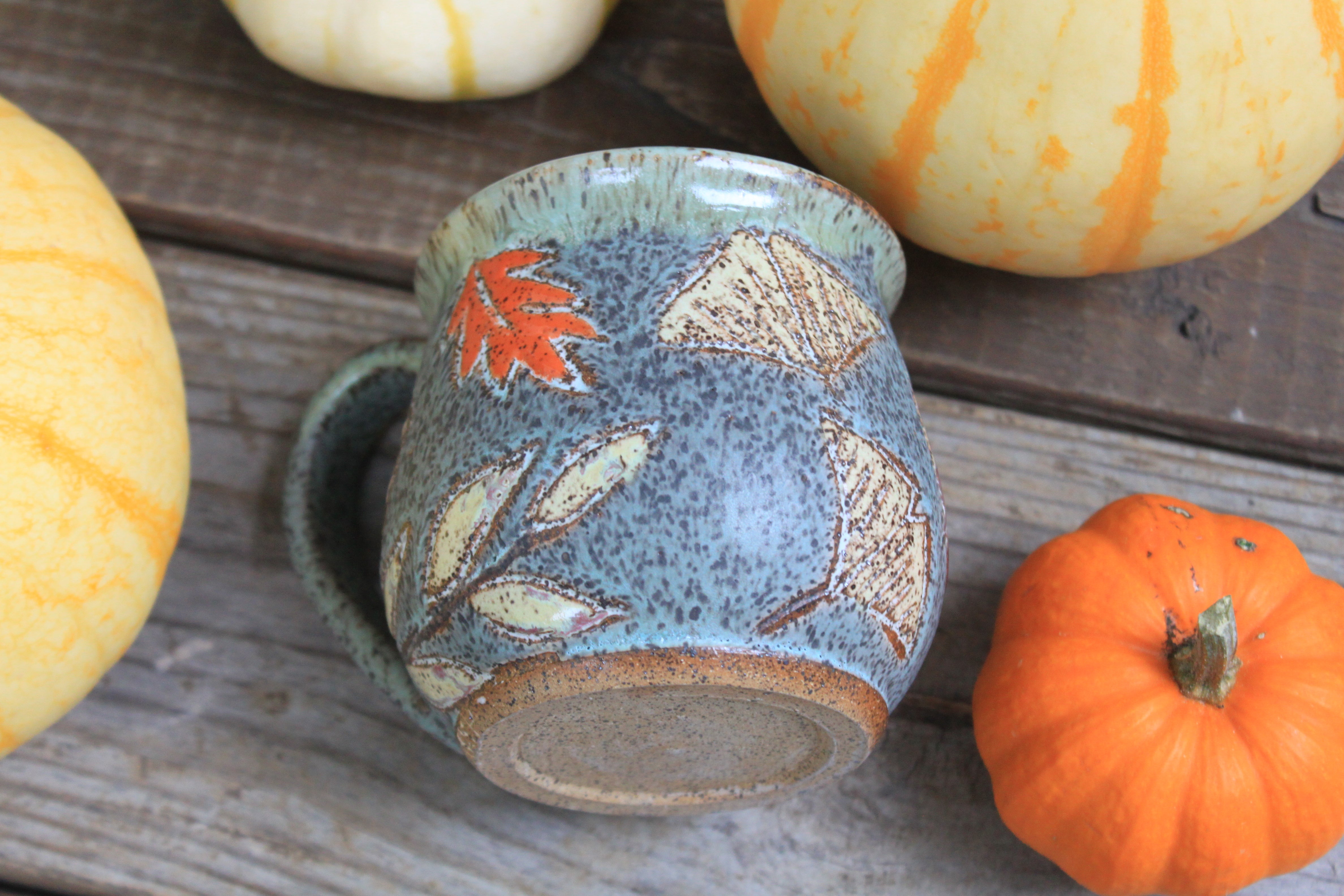 Foliage Frolic Mug, 17 oz