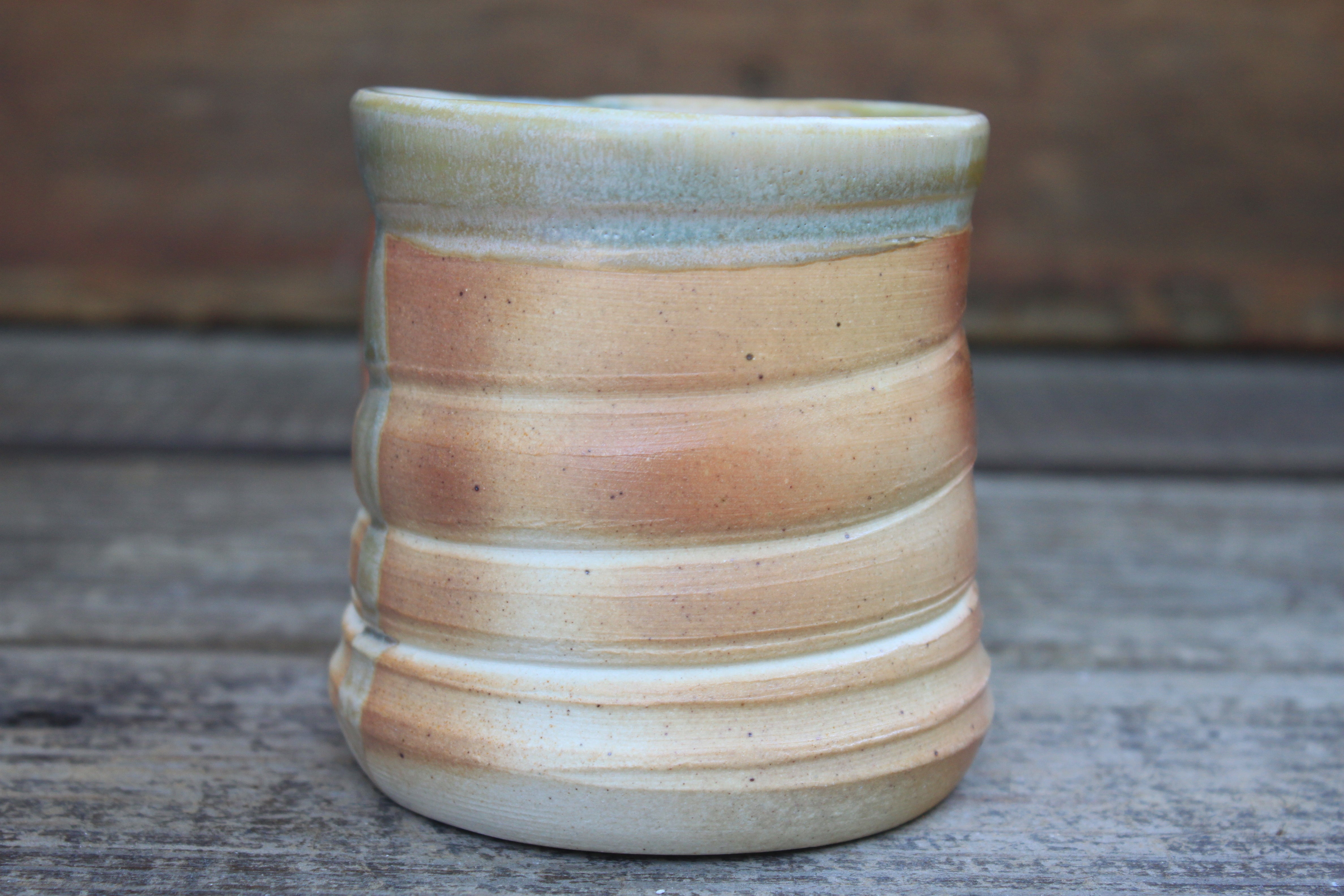 Wood Fired Swirl Mug, 12 oz