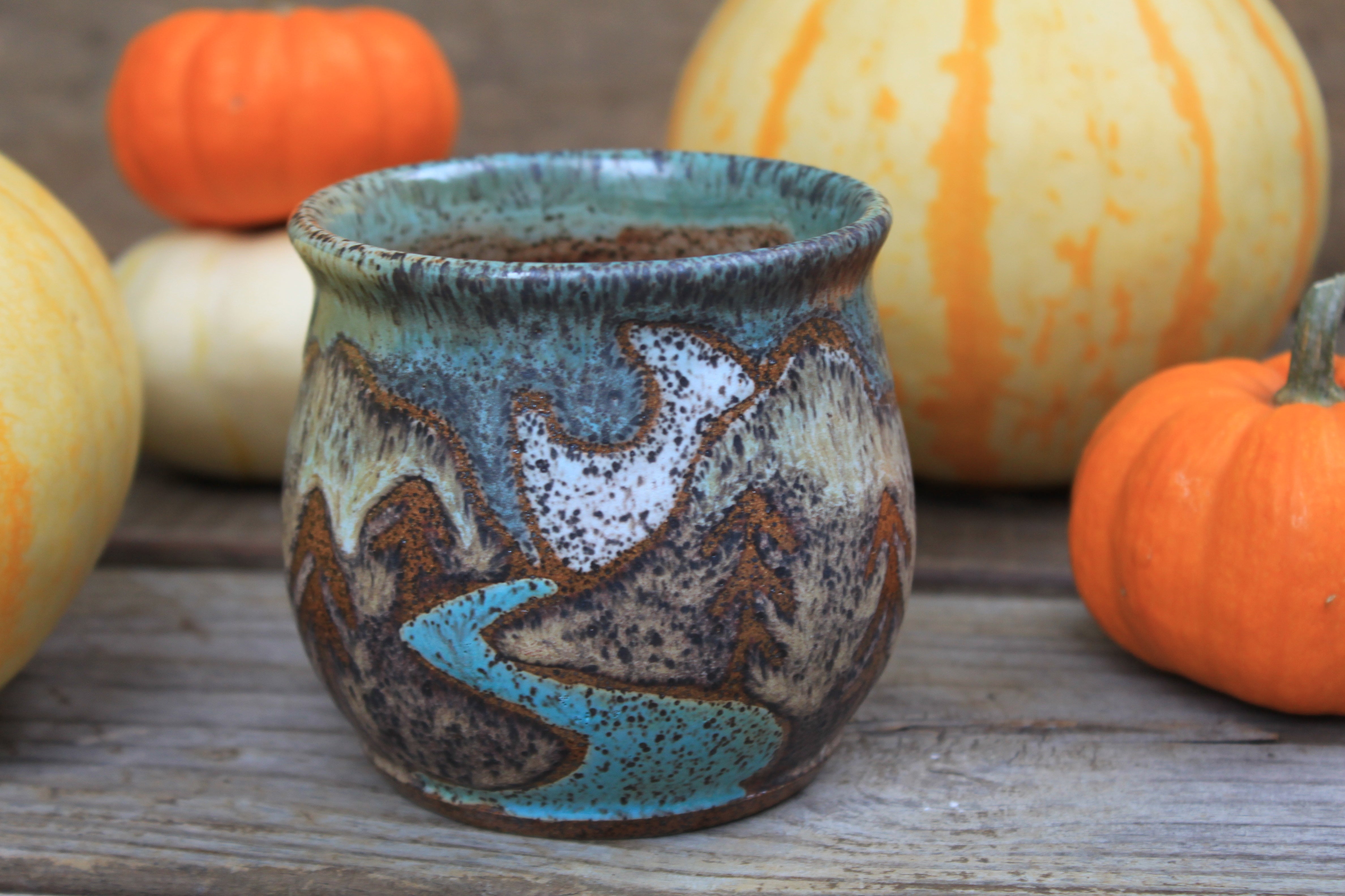 Rolling River Nights Mug, 15 oz