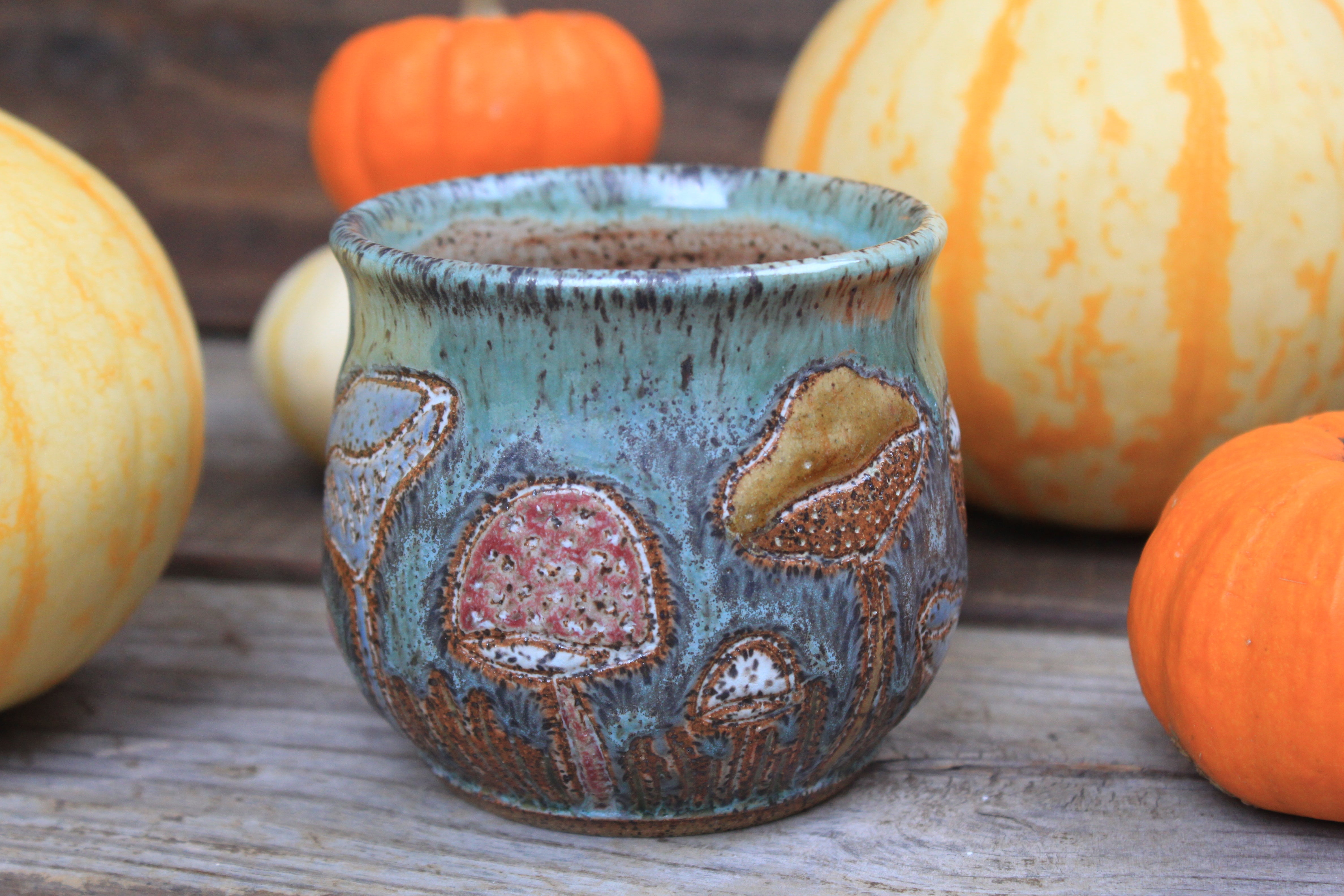 Mushroom Madness Mug, 15 oz