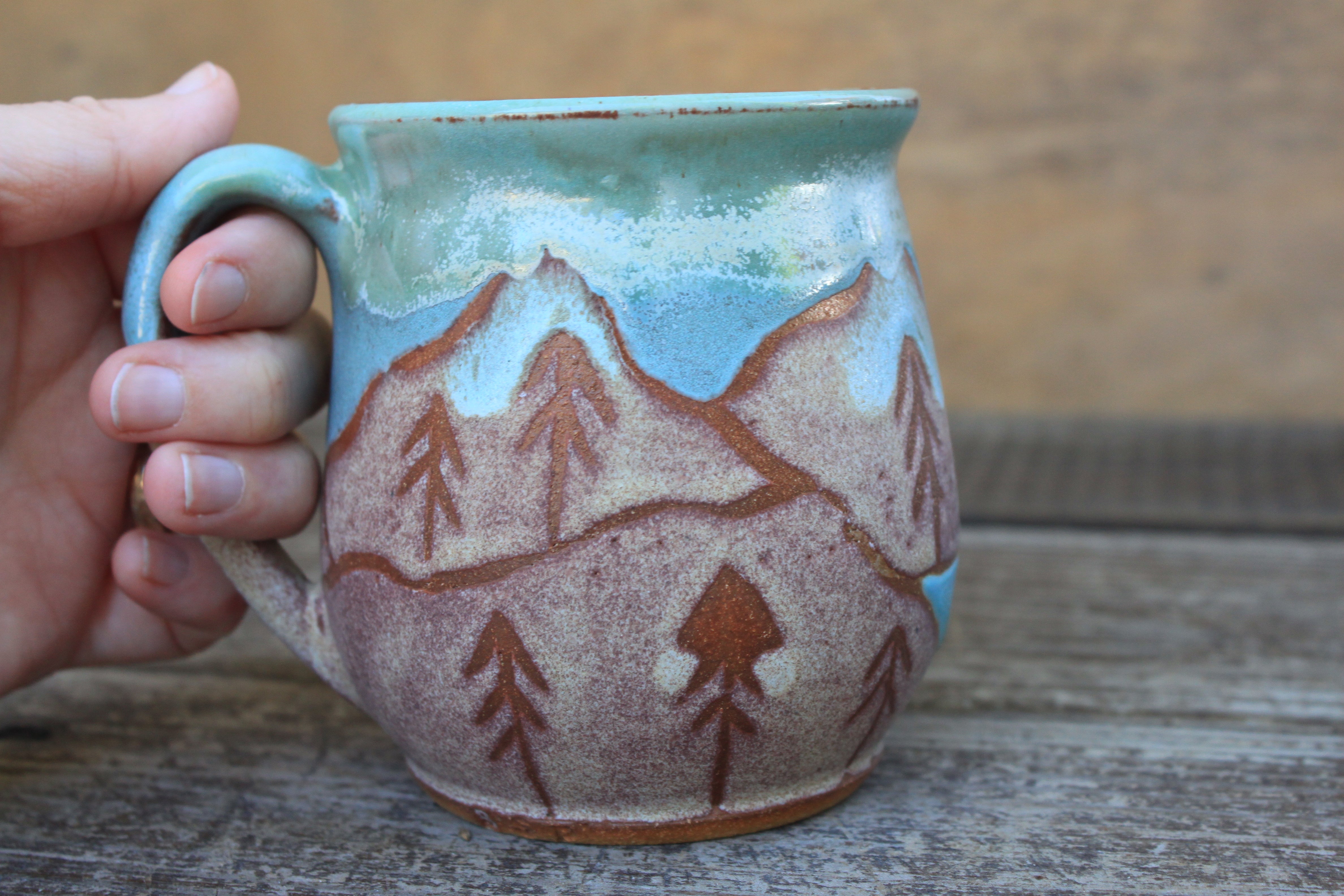 Glacial Lake Days Mug, 18 oz