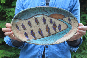 Seconds Sale! Lupine Fields and Rolling River Tray