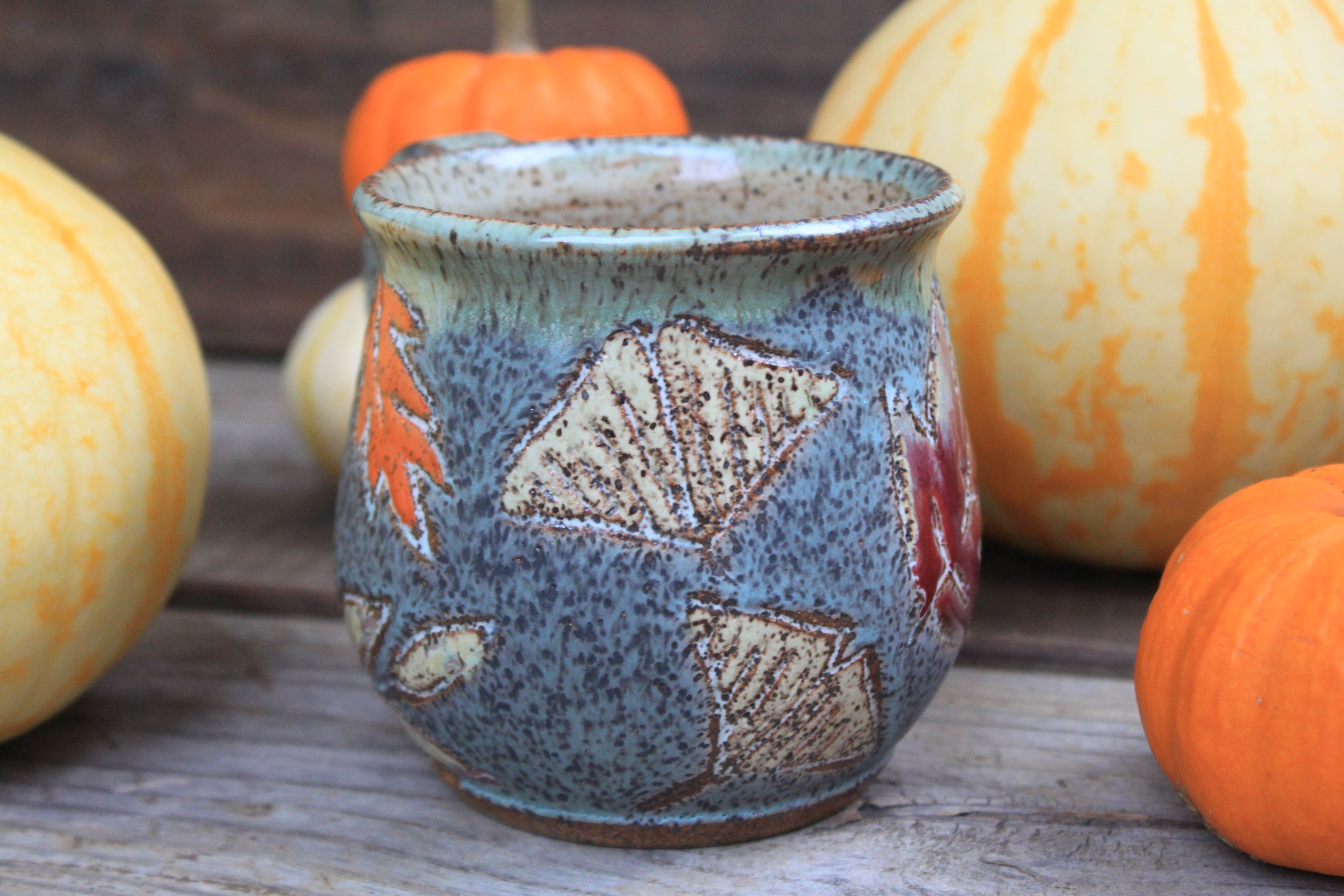 Foliage Frolic Mug, 17 oz