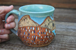 Load image into Gallery viewer, Wildflower Fields and Sunny Days Carved Mug, 16 oz
