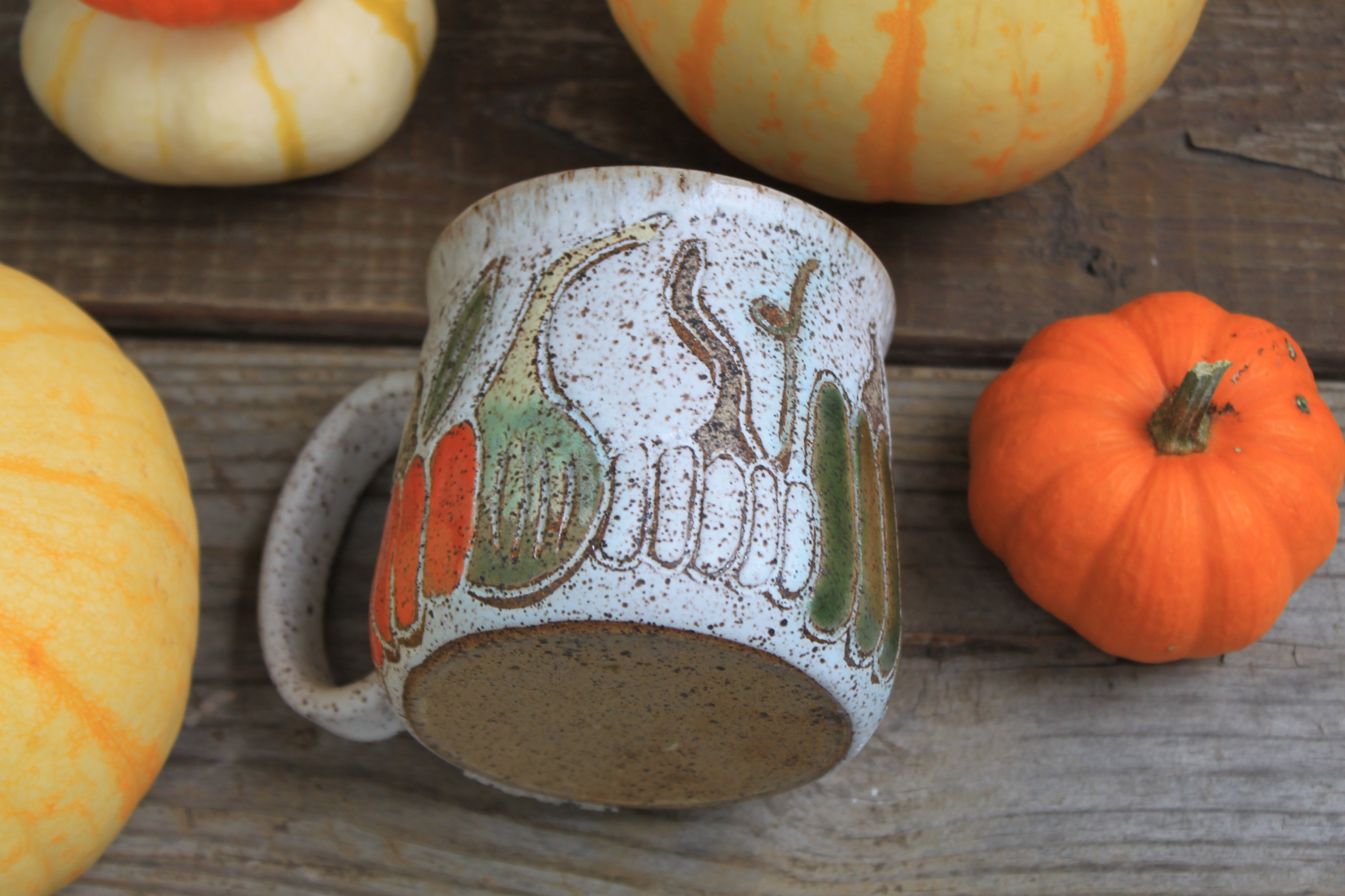 Gorgeous Gourds Mug, 18 oz