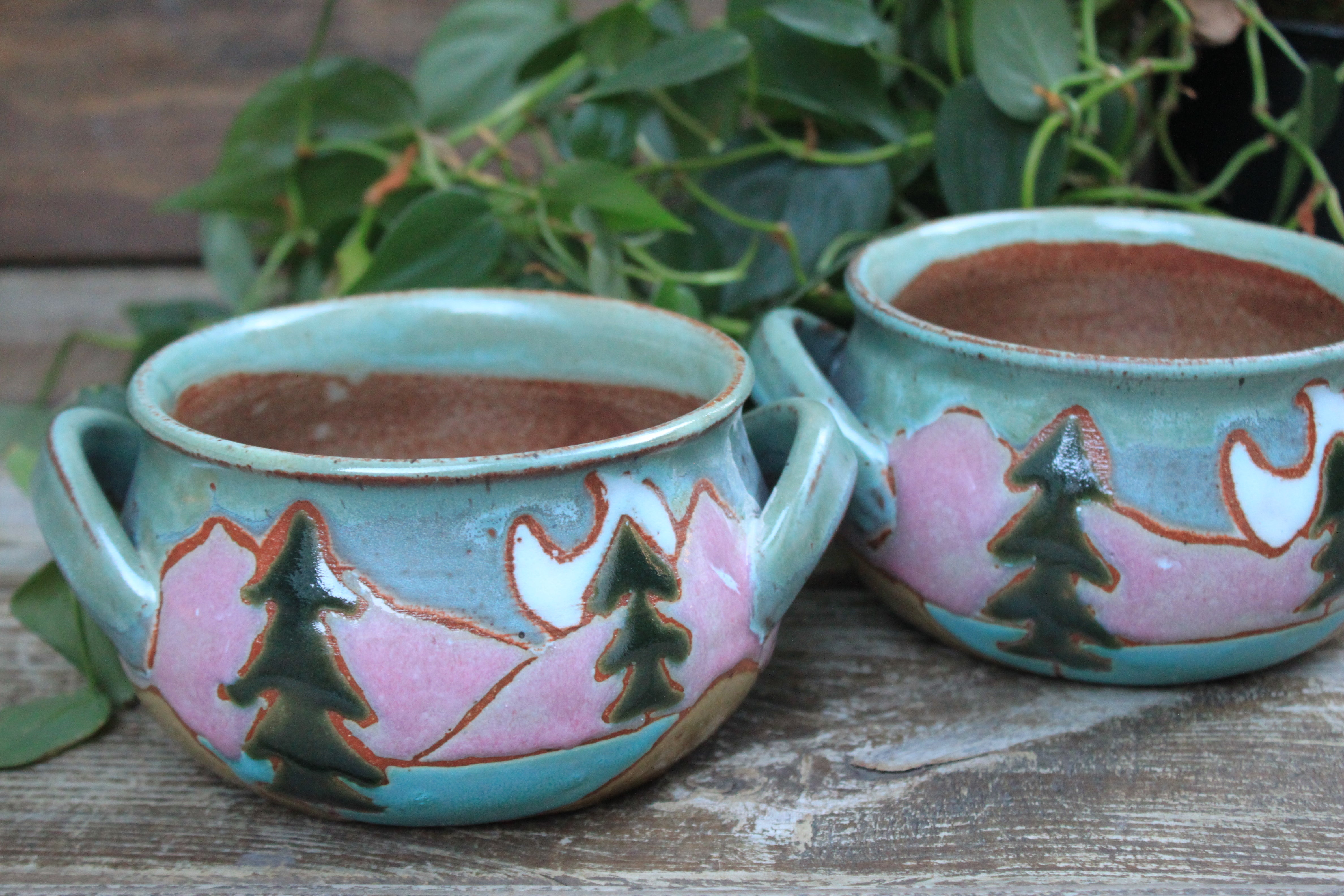 Evergreen Dreams Soup Crocks - sold separately, 24 oz