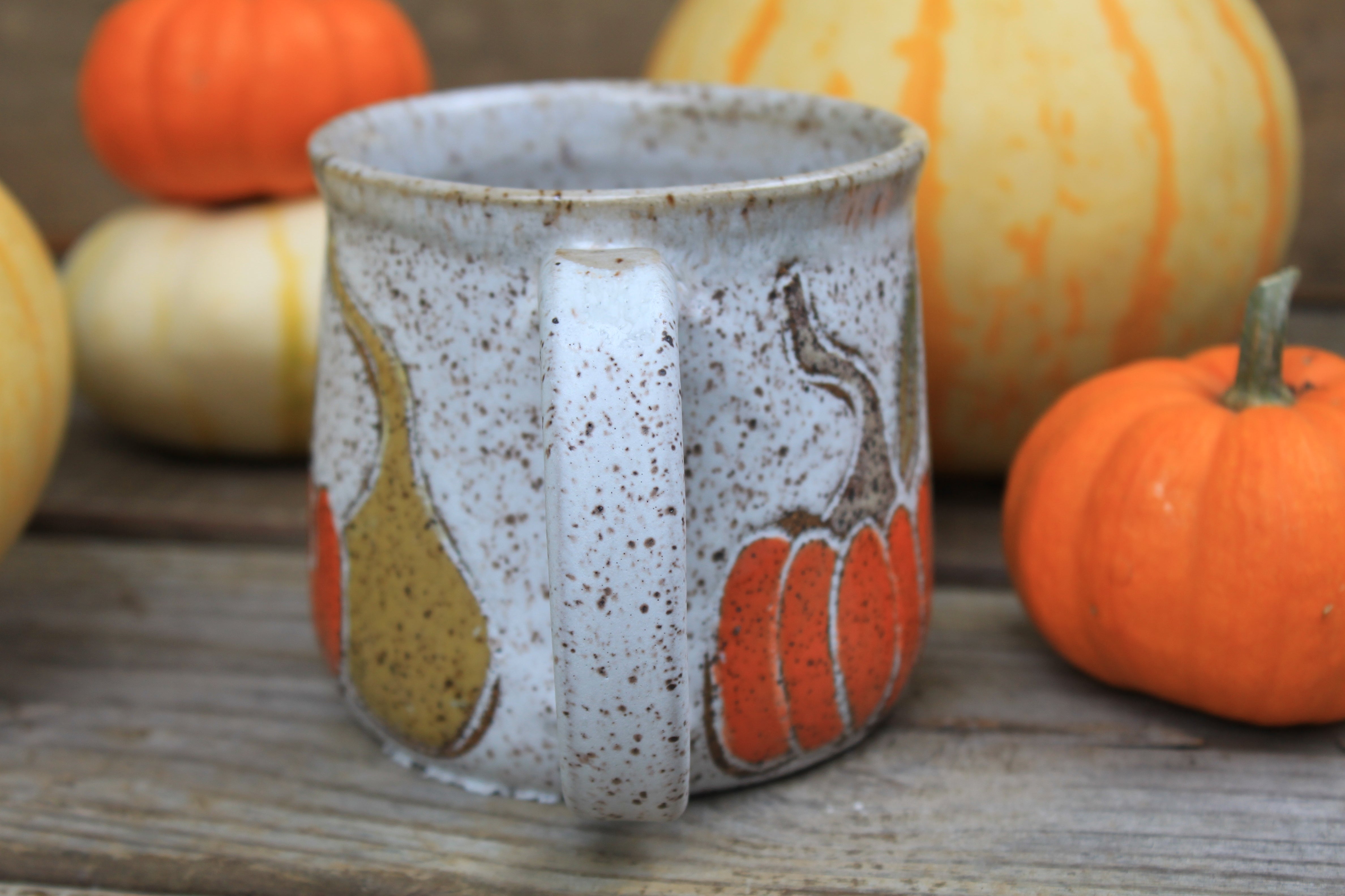 Gorgeous Gourds Mug, 18 oz