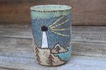 Load image into Gallery viewer, Acadia National Park Coastal Views Utensil Jar/Wine Cooler
