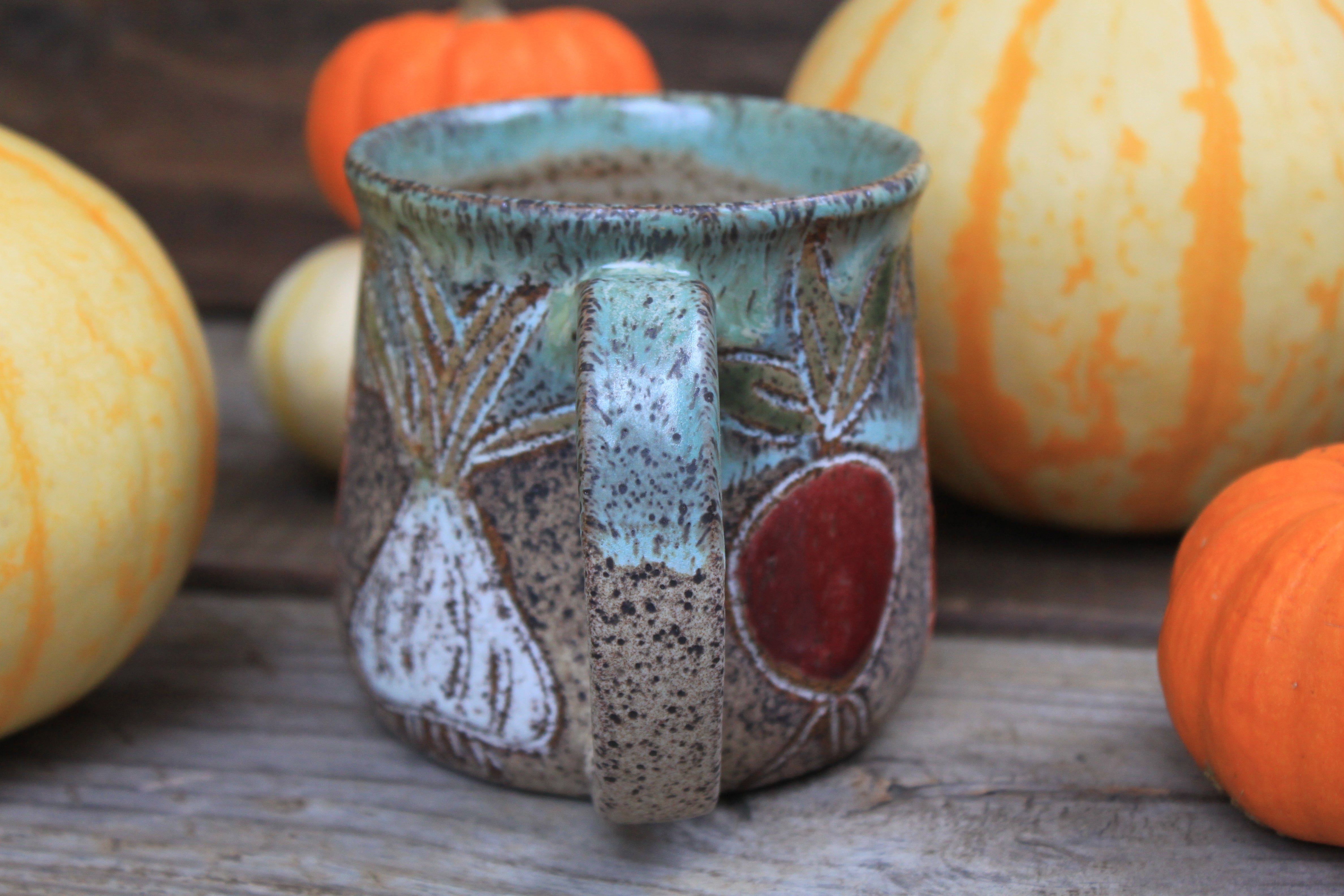 Root for Vegetables Mug, 18 oz