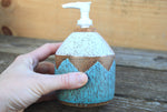 Load image into Gallery viewer, Turquoise Mountain Soap Dispenser, 11 oz
