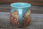 Load image into Gallery viewer, Wildflower Fields and Sunny Days Carved Mug, 16 oz
