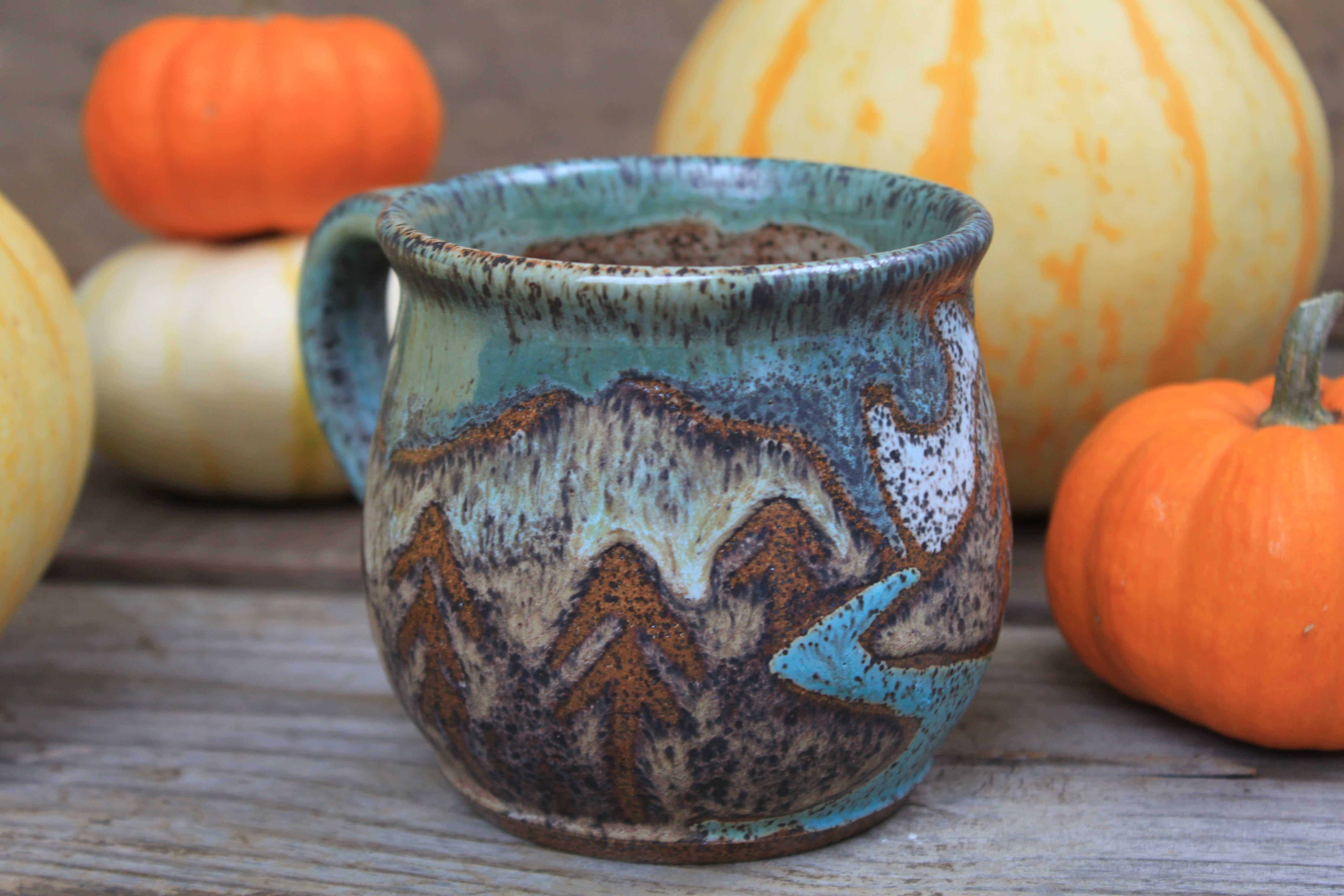 Rolling River Nights Mug, 15 oz