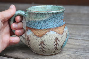 Glacier National Park Sunrise Mug, 15 oz