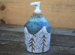 Load image into Gallery viewer, Snowy High Peaks River Nights Soap Dispenser, 13 oz
