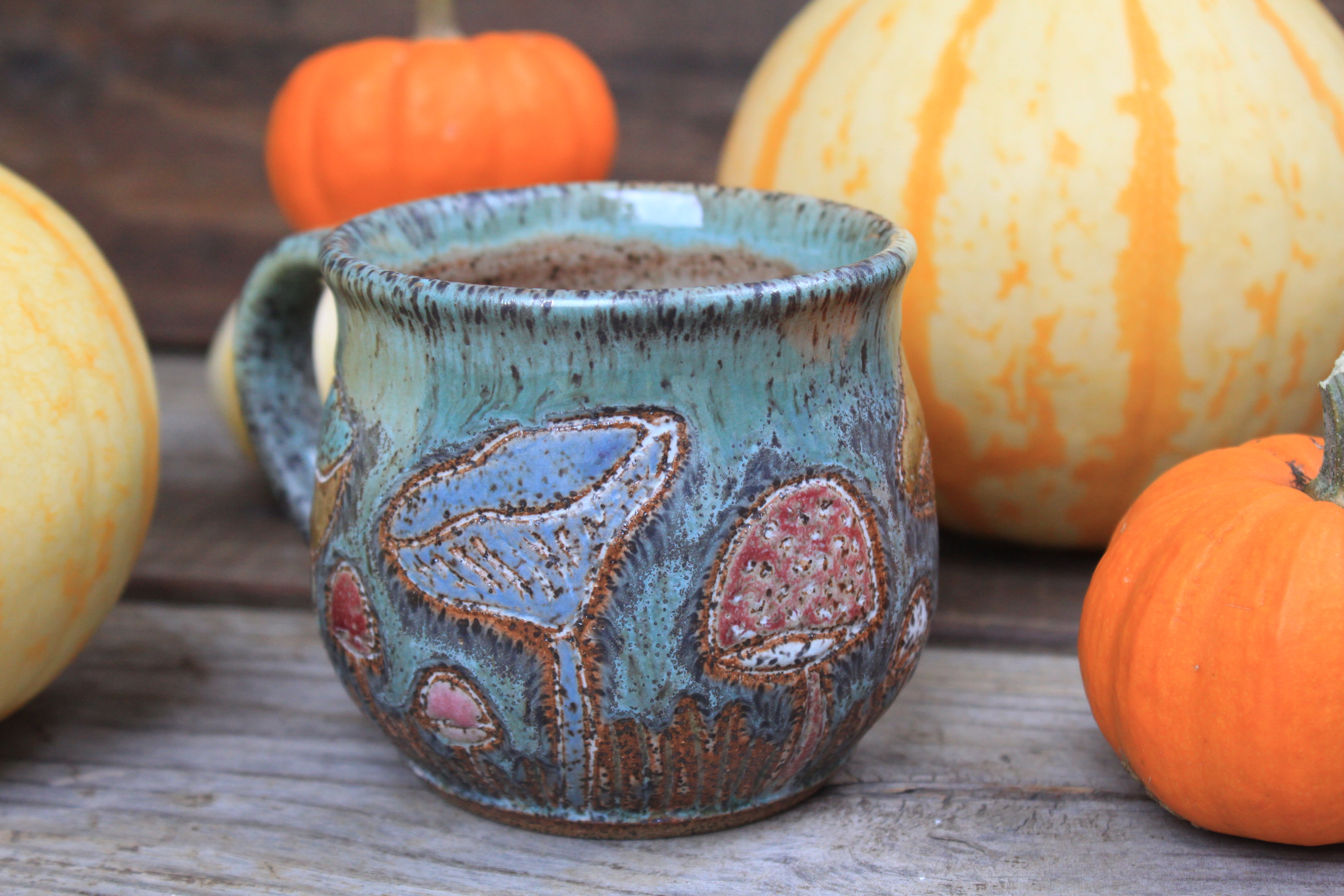 Mushroom Madness Mug, 15 oz