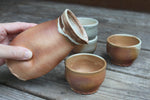 Load image into Gallery viewer, Wood Fired Saki Set, 14 oz and 4-5 oz
