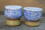 Load image into Gallery viewer, Blue Splatter and Honey Gold Sippers - sold separately, 10 oz
