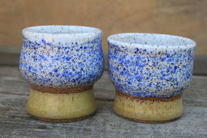 Blue Splatter and Honey Gold Sippers - sold separately, 10 oz