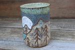 Load image into Gallery viewer, Acadia National Park Coastal Views Utensil Jar/Wine Cooler
