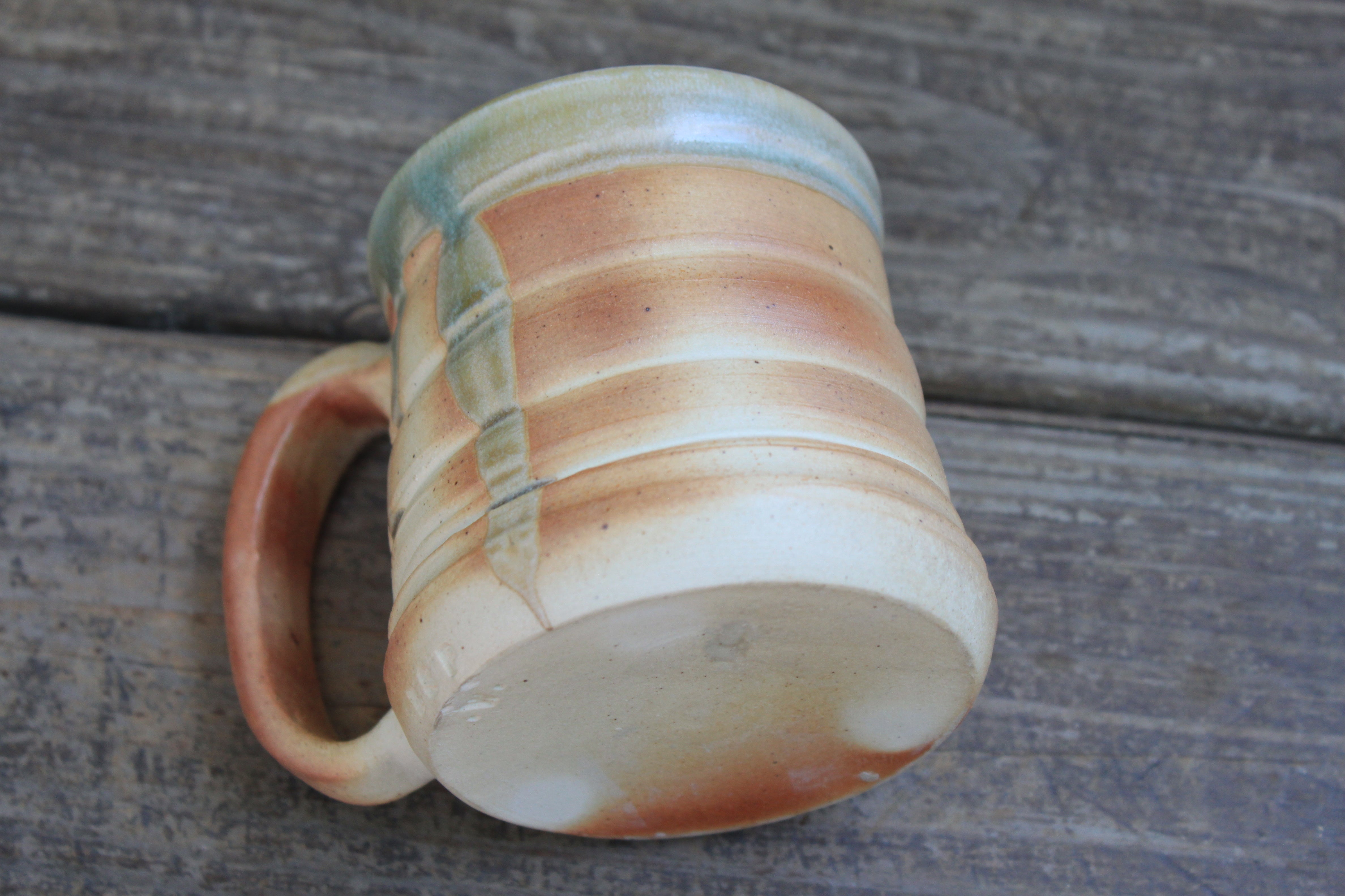 Wood Fired Swirl Mug, 12 oz