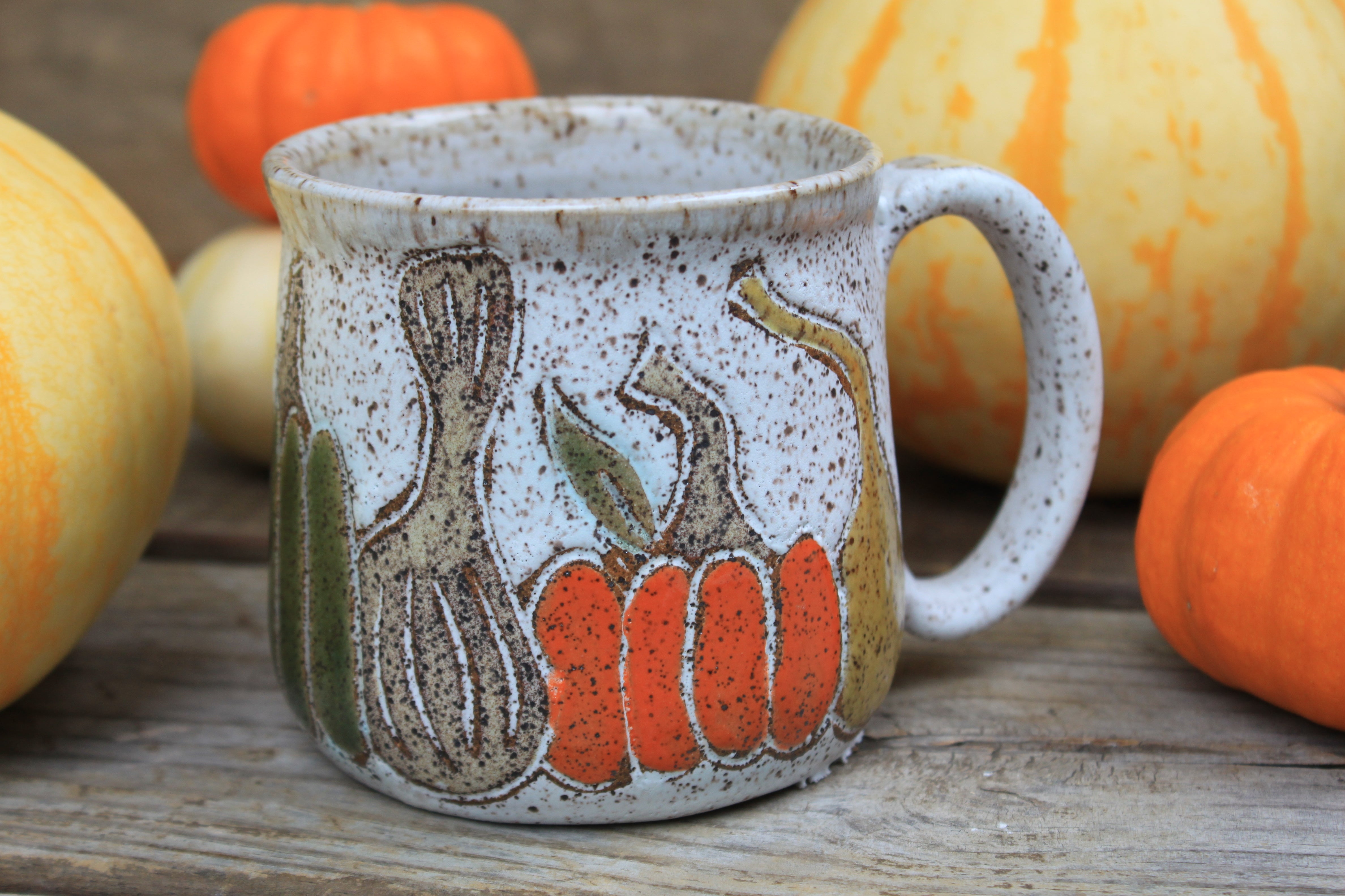 Gorgeous Gourds Mug, 18 oz