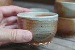 Load image into Gallery viewer, Wood Fired Saki Set, 14 oz and 4-5 oz
