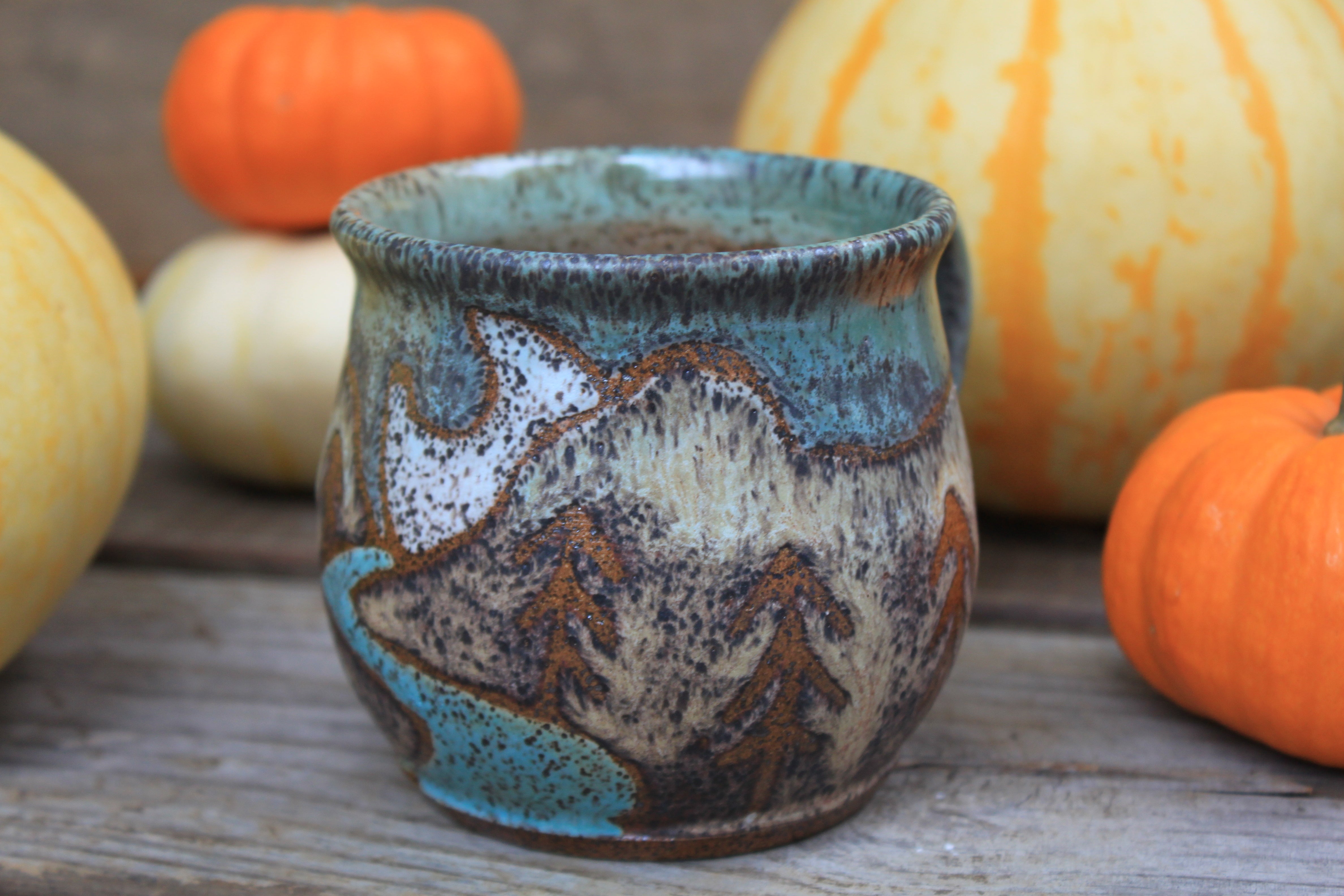 Rolling River Nights Mug, 15 oz