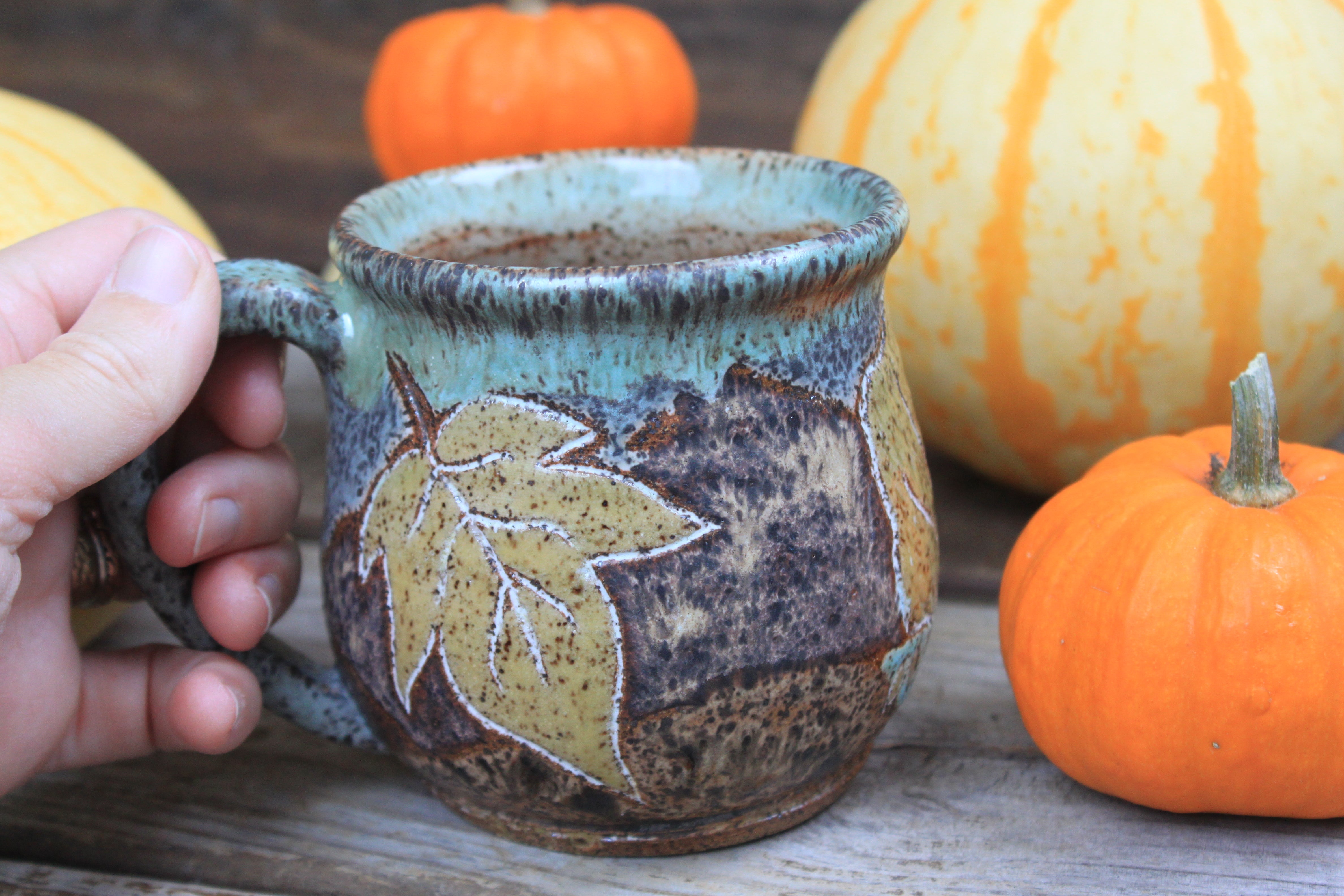 Fall Foliage and Glacial Lake Days Mug, 16 oz