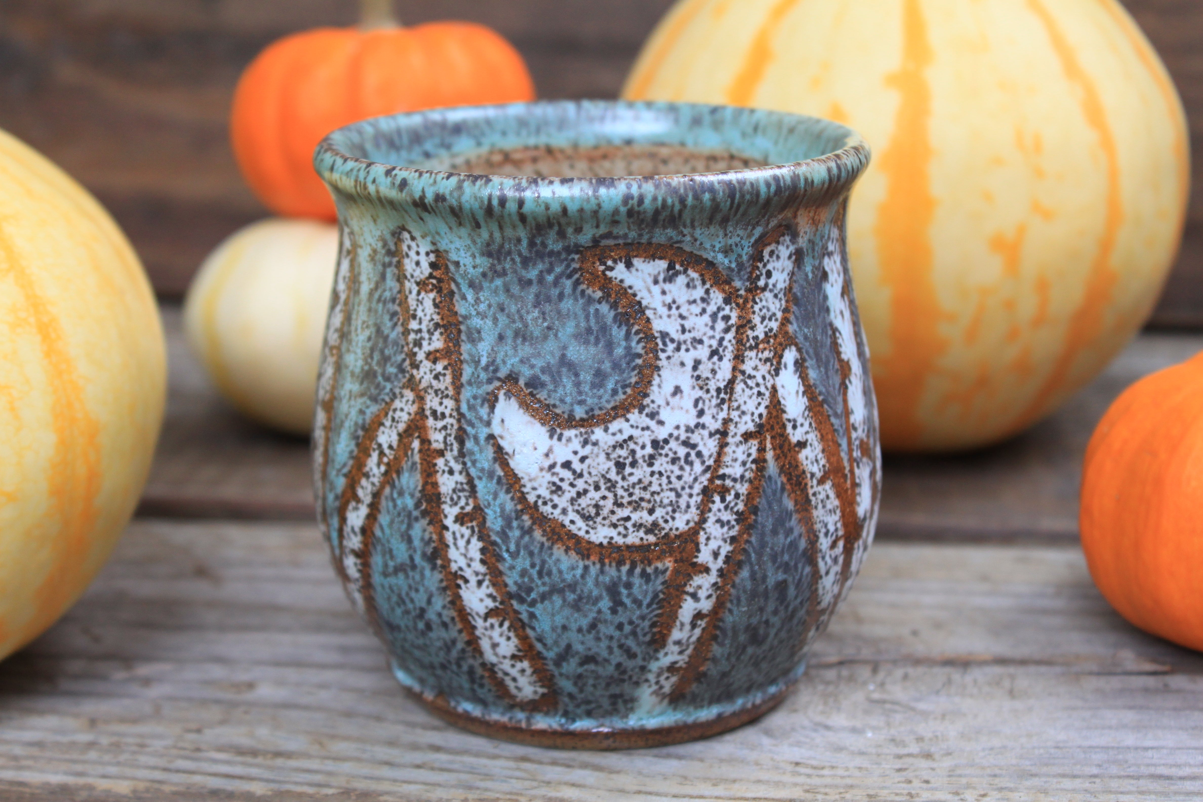 Birch Tree Grove Nights Mug, 17 oz