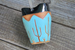 Load image into Gallery viewer, Turquoise Desert Mountains Straw Cup, 17 oz
