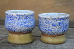 Load image into Gallery viewer, Blue Splatter and Honey Gold Sippers - sold separately, 10 oz
